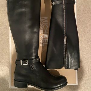 Michael Kors Black Knee Boots 6 1/2